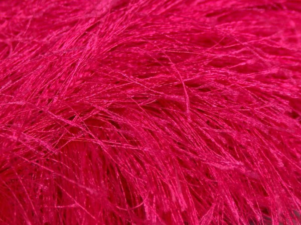 Long Eyelash Yarn - Gypsy Pink