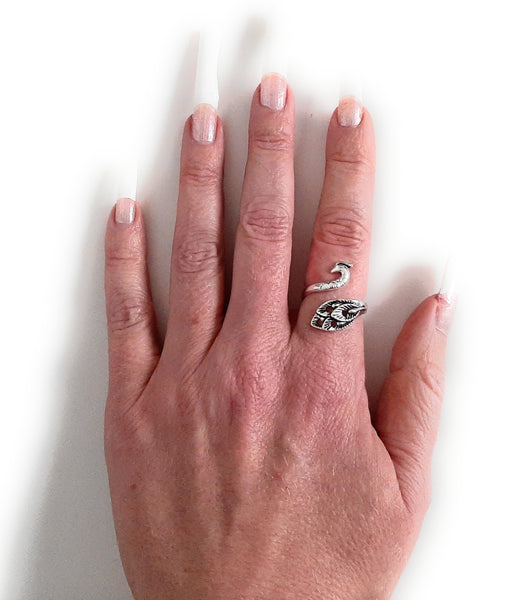 Yarn Tension Ring Peacock Style-Adjustable-Beginner Crocheting Gift