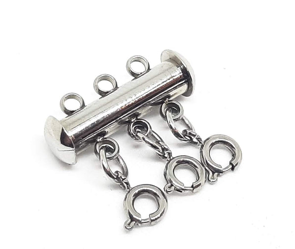 Layered Necklace Clasp - Stainless Steel for 3