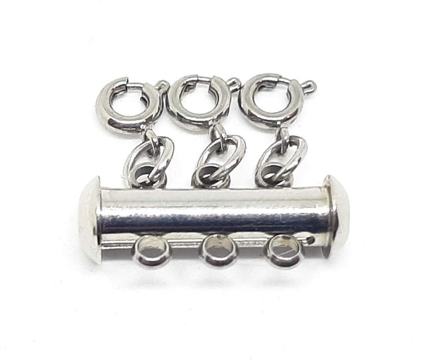 Layered Necklace Clasp - Stainless Steel for 3