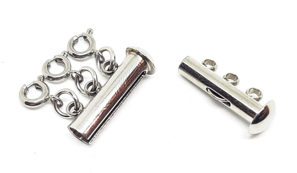 Layered Necklace Clasp - Stainless Steel for 3