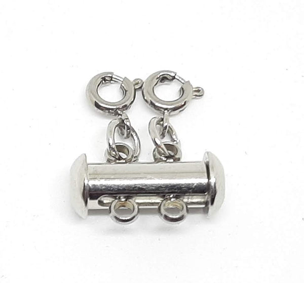 Layered Necklace Clasp - Stainless Steel for 2