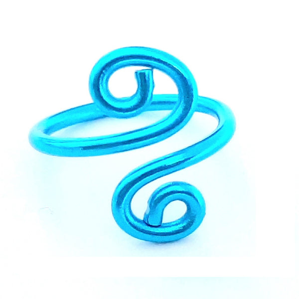 Handmade Crochet Tension Ring | Wire Wrapped Knitting or Crochet Tool | Crochet Gifts and Accessories