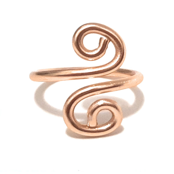Handmade Crochet Tension Ring | Wire Wrapped Knitting or Crochet Tool | Crochet Gifts and Accessories