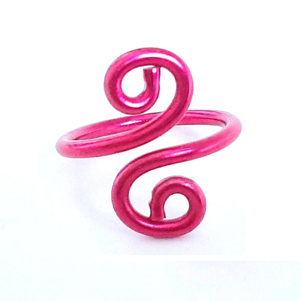 Handmade Crochet Tension Ring | Wire Wrapped Knitting or Crochet Tool | Crochet Gifts and Accessories