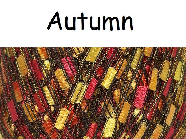 Crocheted Trellis Yarn Stretchy Headband - 17 Color Choices