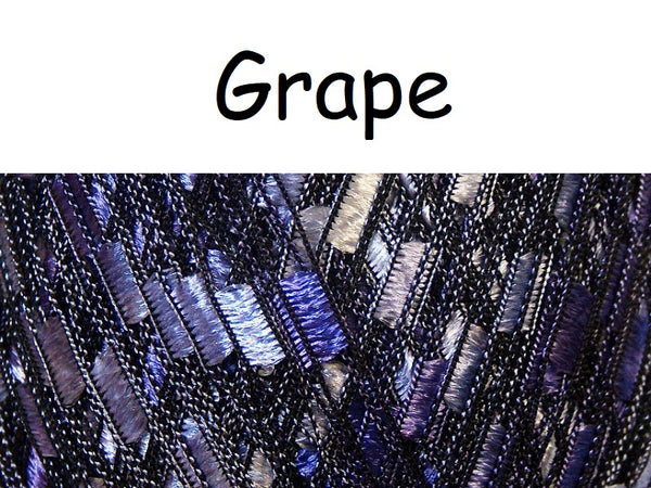 Crocheted Trellis Ladder Yarn Badge Holder Lanyard - 17 Color Choices