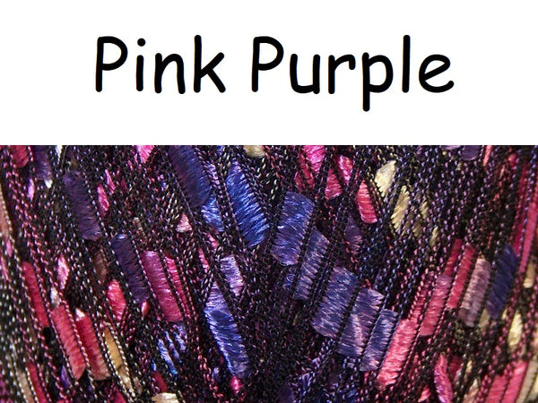 Crocheted Trellis Ladder Yarn Badge Holder Lanyard - 17 Color Choices