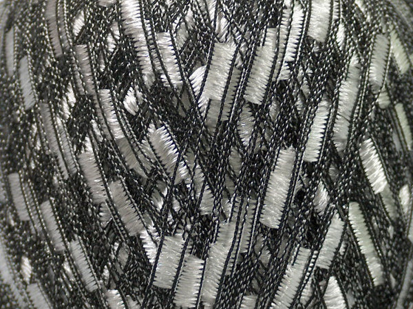Trellis Ladder Yarn - Silver