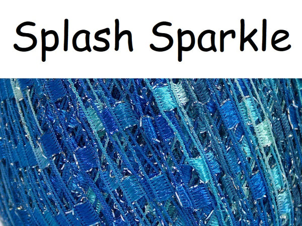 Crocheted Trellis Yarn Stretchy Headband - 17 Color Choices