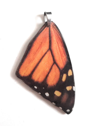 Painted Butterfly Wing Pendants