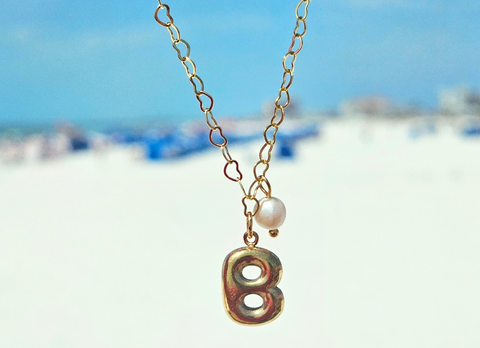 Letter Initial Necklaces