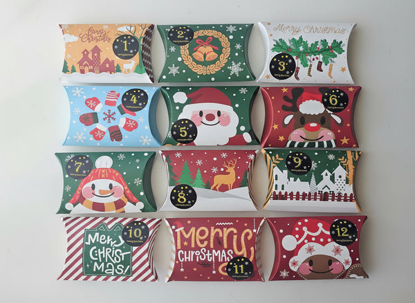 Countdown to Christmas Advent Calendar for Crocheters 12 Boxes