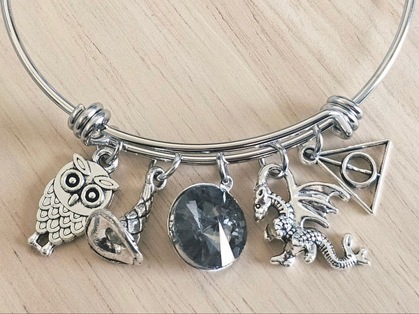 Expandable Charm Bracelet - HP Wizard