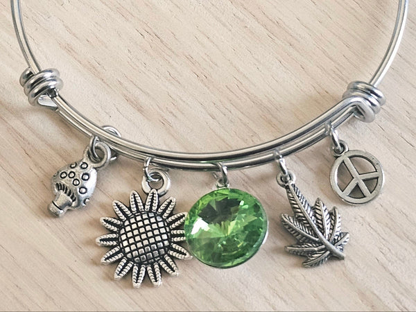 Expandable Charm Bracelet - Free Spirit