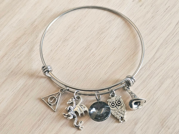 Expandable Charm Bracelet - HP Wizard