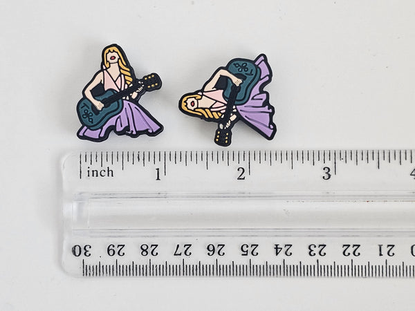 Pop Star Taylor Knitting Point Protectors Halloween Stitch Stopper Cap Silicone Bead Needle Cover Accessories Gifts for Swifty Knitter