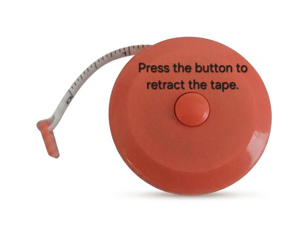 Retractable Measuring Tape 60in 150cm Choose your color Tape Measure for Crochet, Knit, Sewing, Crafting Tools, Pocket Tape Measure