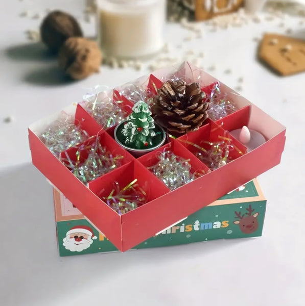 Countdown to Christmas Advent Calendar 12 Stitch Markers for CROCHETERS or KNITTERS