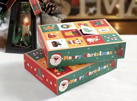 Countdown to Christmas Advent Calendar 12 Stitch Markers for CROCHETERS or KNITTERS