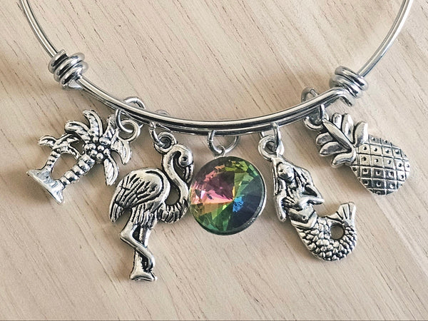 Expandable Charm Bracelet - Tropical