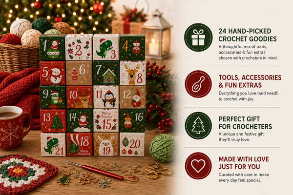 Countdown to Christmas Advent Calendar for Crocheters