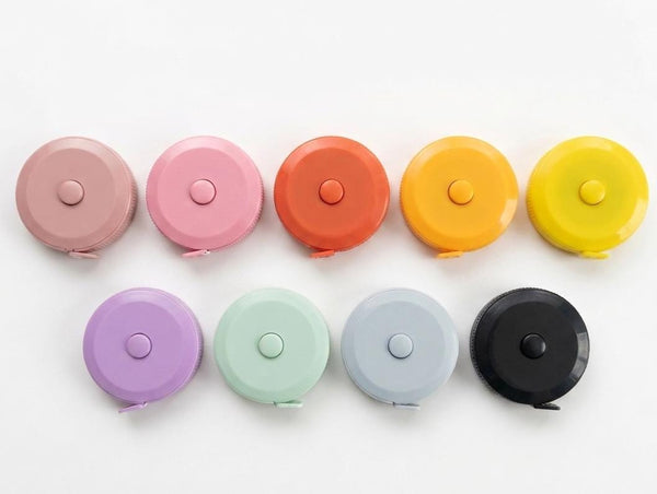 Retractable Measuring Tape 60in 150cm Choose your color Tape Measure for Crochet, Knit, Sewing, Crafting Tools, Pocket Tape Measure