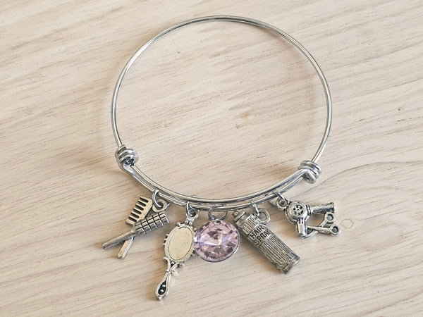Expandable Charm Bracelet - Hair Stylist