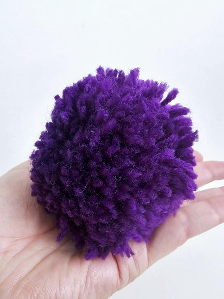 1pc Large Pompom Maker Yarn Fluff Ball for Beanie hats and Pom pom Crafts DIY Yarn Tool for Making Yarn Balls Yarn Easy Craft for Kids