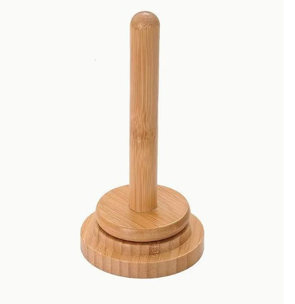 Spinning Yarn Holder Bamboo Wooden Spinner Yarn Rotating Spool Prevents Yarn Tangles Gift for Crocheter or Knitter Yarn Tools