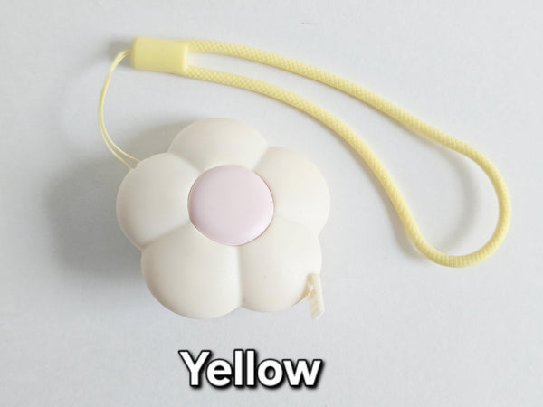 Retractable Flower Tape Measure 79 inch/200cm Measuring Tape for Crochet Sewing Knitting Crafting Cute Yarn Project Bag Gift