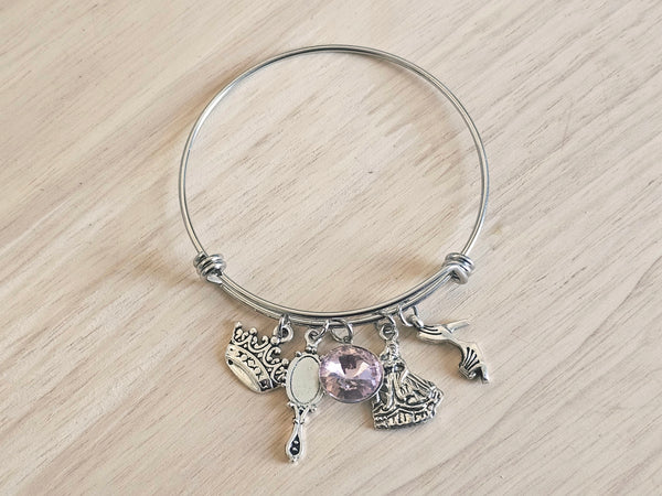 Expandable Charm Bracelet - Princess
