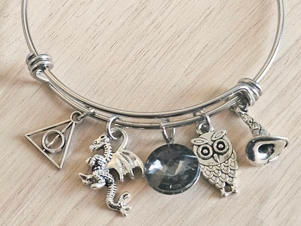 Expandable Charm Bracelet - HP Wizard