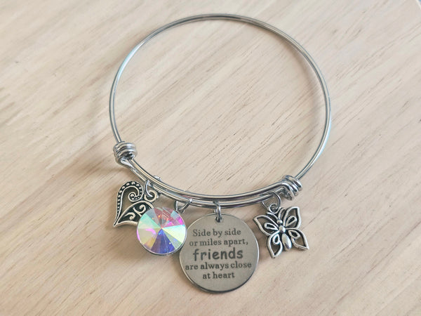 Expandable Charm Bracelet - Long Distance Friends