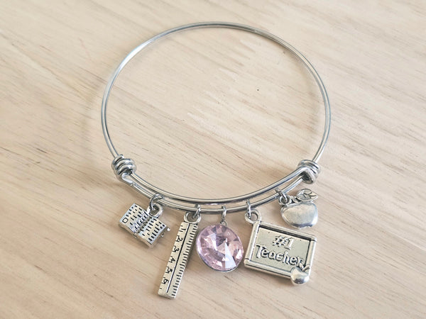 Expandable Charm Bracelet - Teacher