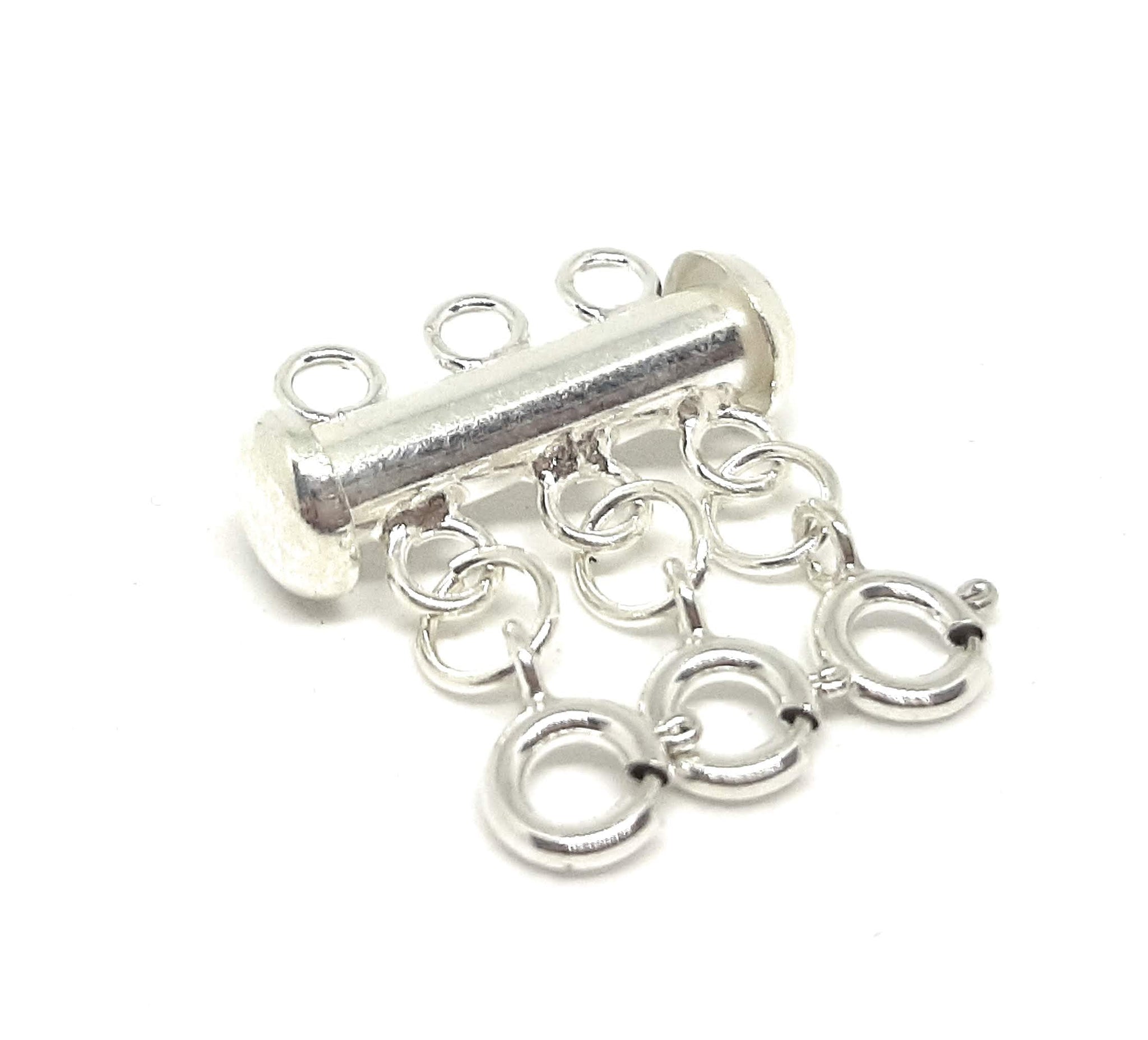 925 Sterling Silver Magnetic Necklace Clasps and Closures Magnetic