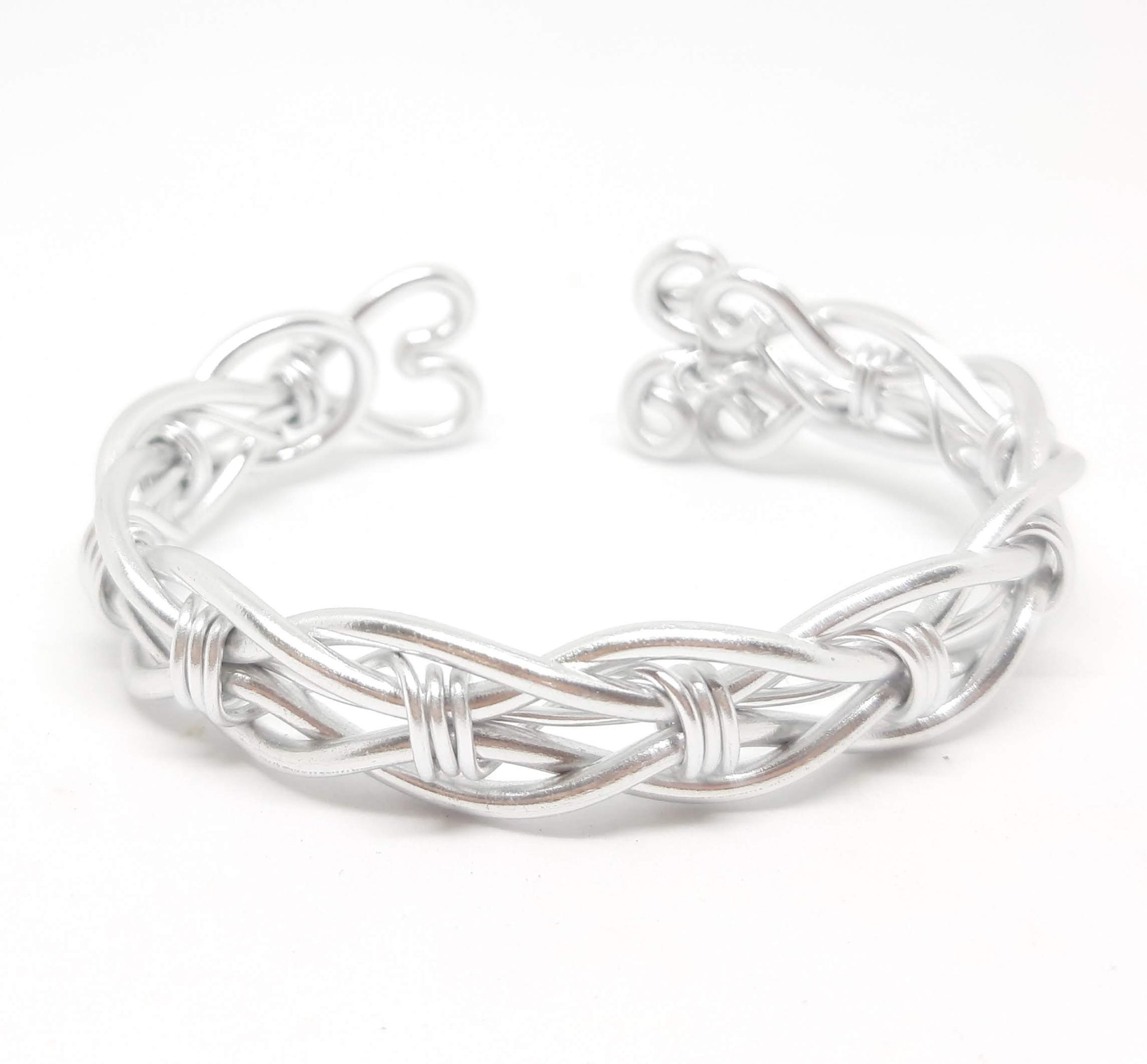 Dragon Bracelet Silver Wire Weave – Fenris