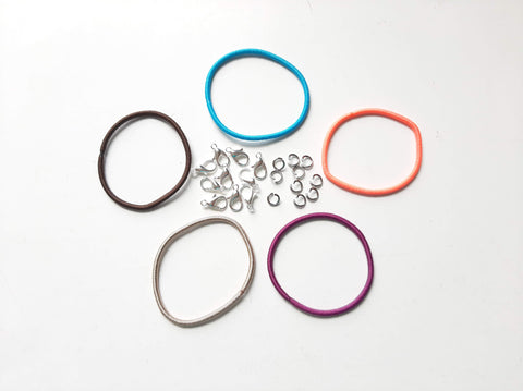 Supplies to Make DIY 5 Ear Savers, Ear Protectors, Stops Rubbing Behind Ears When Wearing a Handmade Fabric Face Mask, Ear Guard, Ear Protection