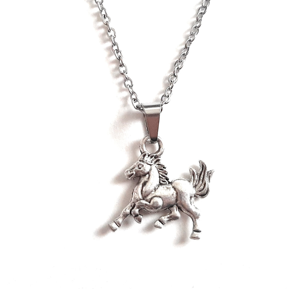 Equestrian Jewelry Sterling Silver Horse Pendant PETWH12 - Churchwell's  Jewelers
