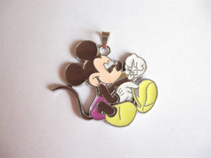 Disney's Mickey Mouse with Flower Pendant
