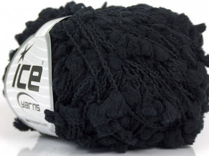 Popcorn Yarn - Black