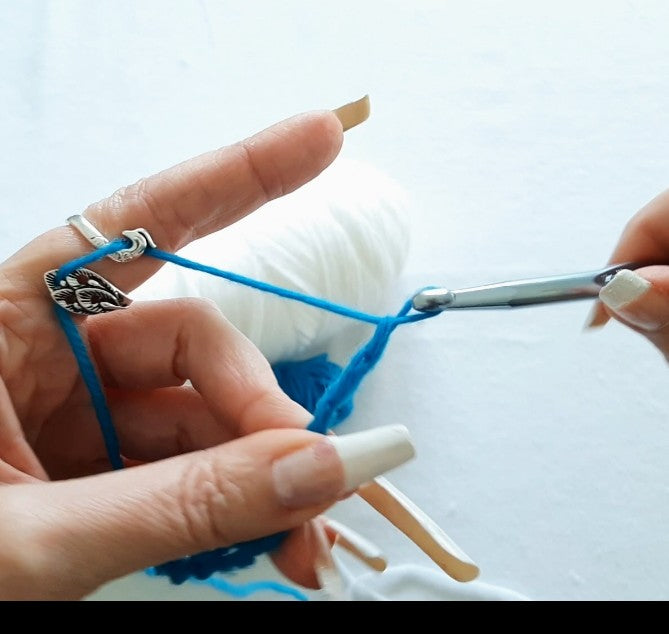 crochet finger rings adjustable crochet tension