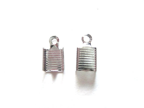 24 Stainless Steel Ribbon Crimps