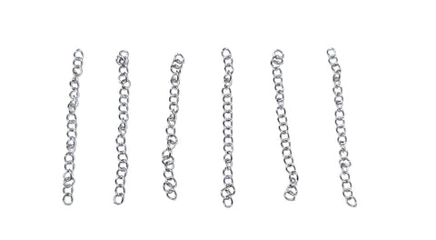6 Stainless Steel 2 Inch Extender Chains