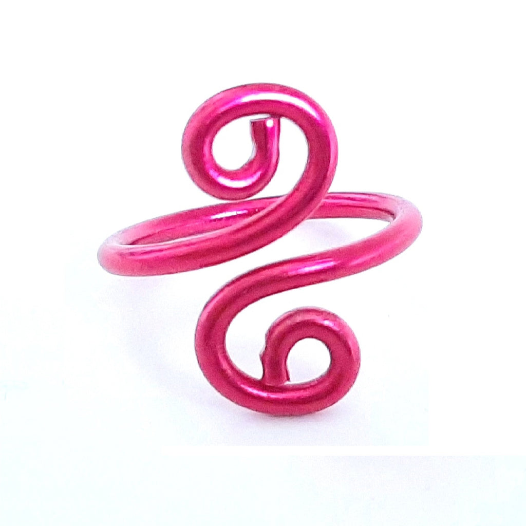 Handmade Crochet Tension Ring | Yarn Guide | Wire Wrapped Knitting Crochet  Tool