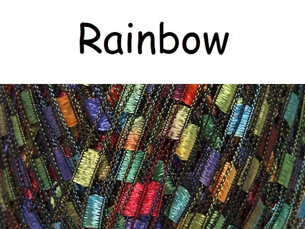 Inspirational Message Crocheted Ladder Yarn Wrap Around Bracelet - Be{You}tiful