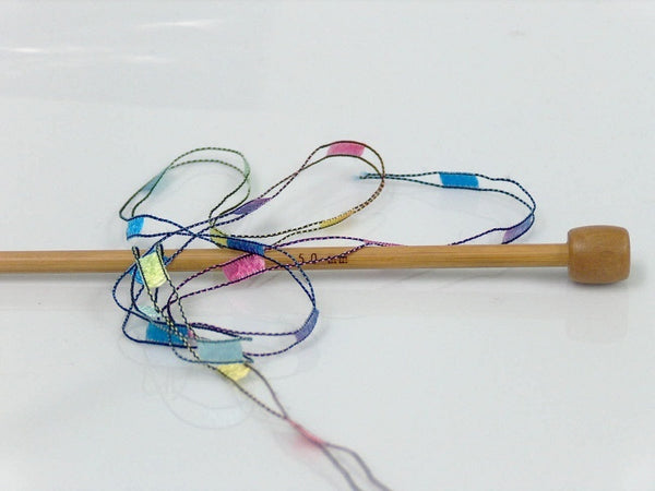 Trellis Ladder Yarn - Rainbow Bright