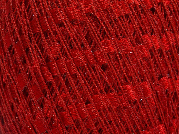 Trellis Ladder Yarn - Rock 'n' Red Sparkle (mini)