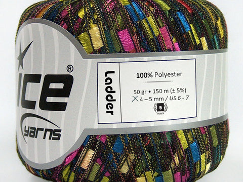 Trellis Ladder Yarn - Tropical Fusion