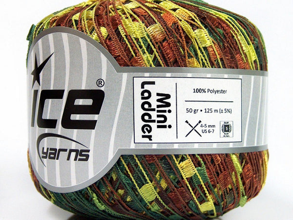 Trellis Ladder Yarn - Woodland (mini)